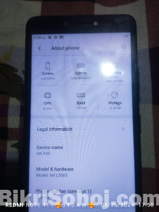 Itel A46